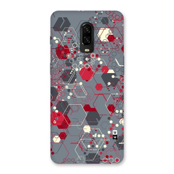 Hexagons Pattern Back Case for OnePlus 6T