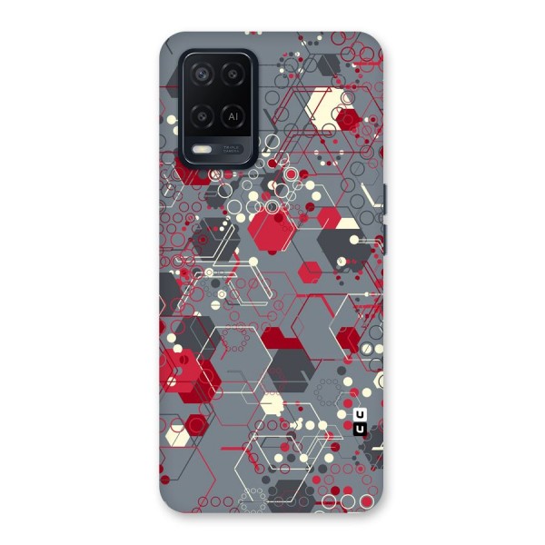 Hexagons Pattern Back Case for Oppo A54