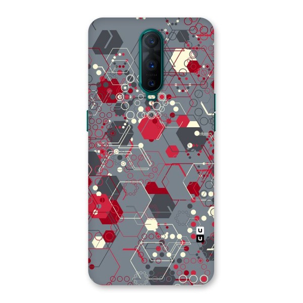 Hexagons Pattern Back Case for Oppo R17 Pro