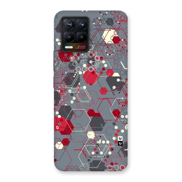 Hexagons Pattern Back Case for Realme 8