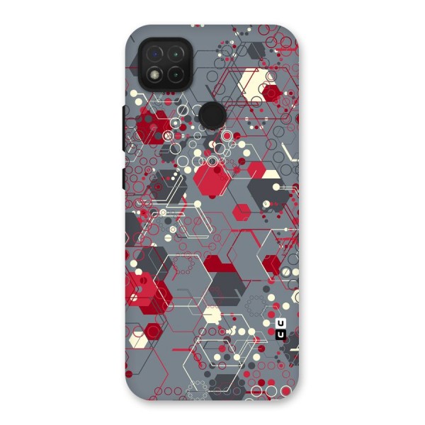 Hexagons Pattern Back Case for Redmi 9C