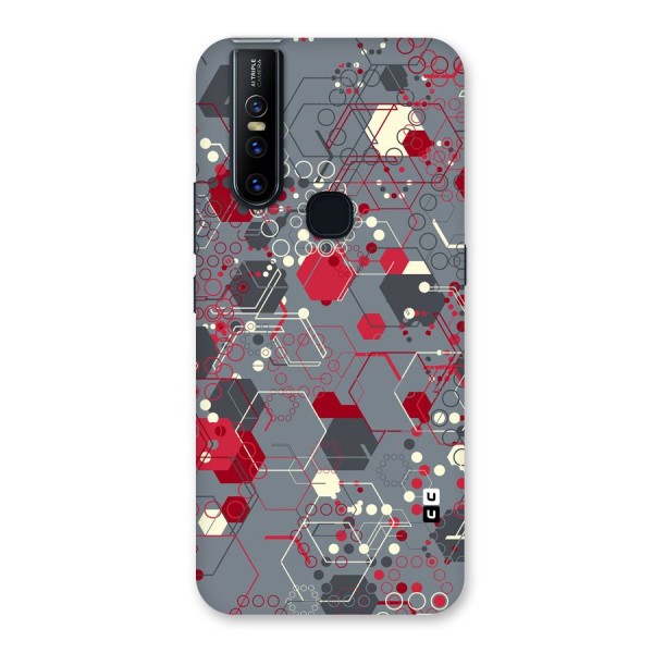 Hexagons Pattern Back Case for Vivo V15