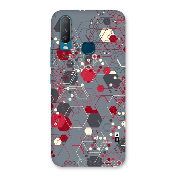 Hexagons Pattern Back Case for Vivo Y12