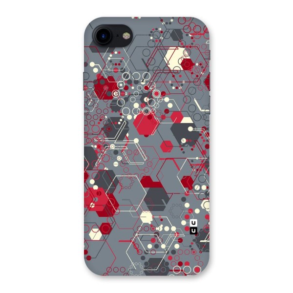 Hexagons Pattern Back Case for iPhone SE 2020