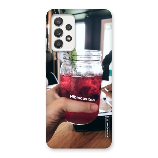 Hibiscus Tea Back Case for Galaxy A52