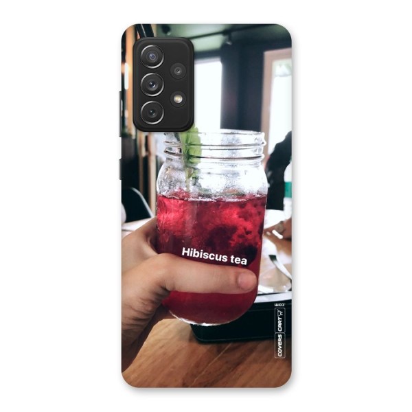 Hibiscus Tea Back Case for Galaxy A72