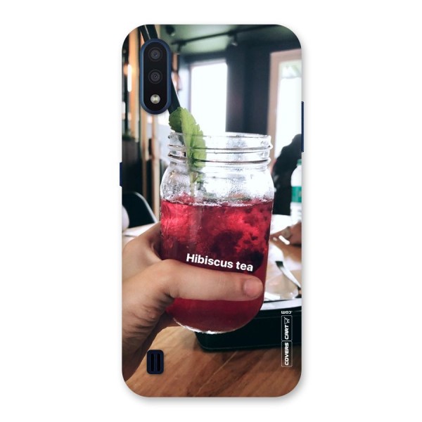 Hibiscus Tea Back Case for Galaxy M01