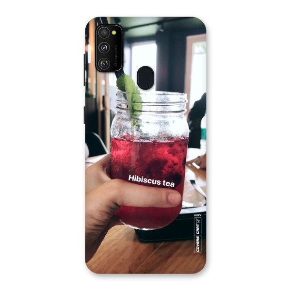 Hibiscus Tea Back Case for Galaxy M21