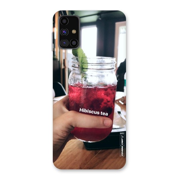 Hibiscus Tea Back Case for Galaxy M31s