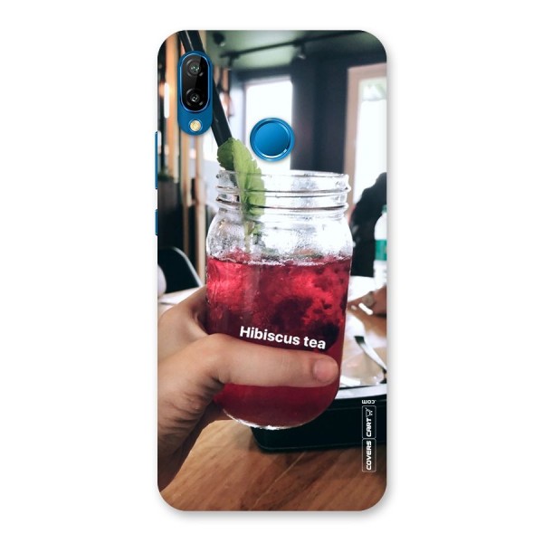 Hibiscus Tea Back Case for Huawei P20 Lite