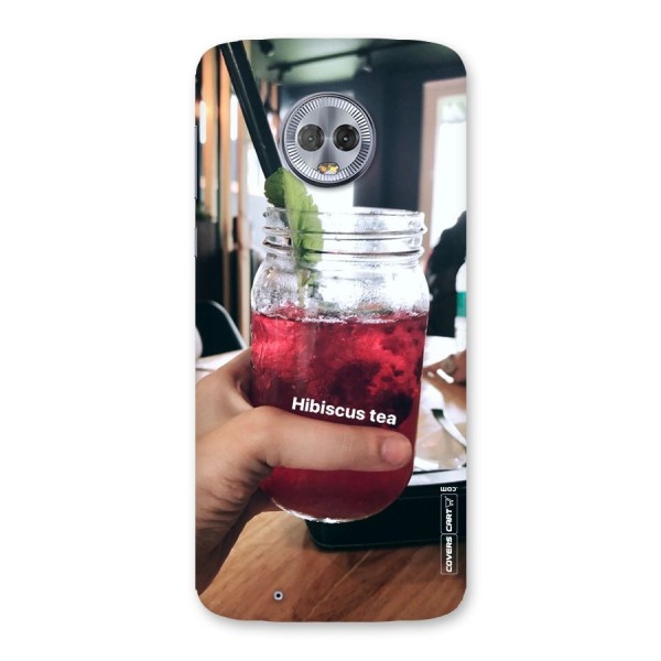 Hibiscus Tea Back Case for Moto G6