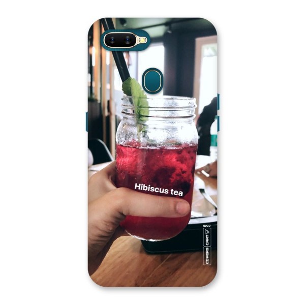 Hibiscus Tea Back Case for Oppo A7