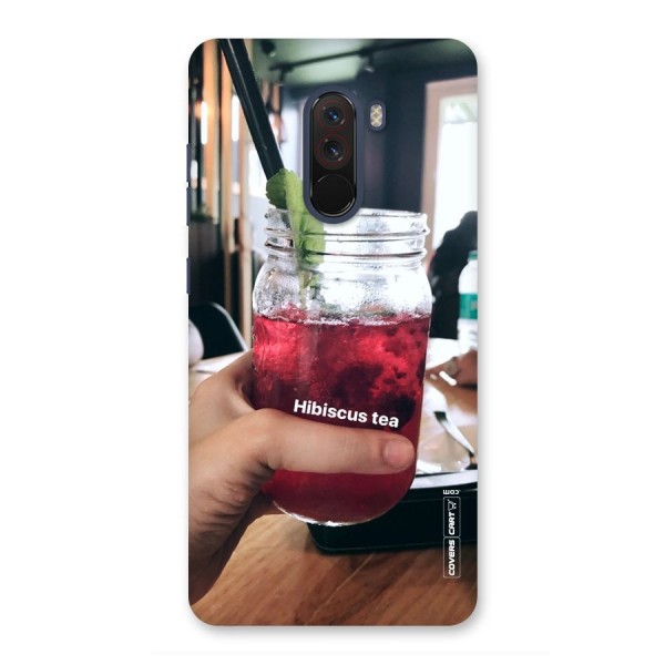 Hibiscus Tea Back Case for Poco F1