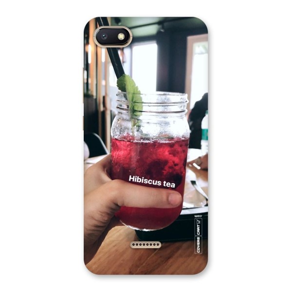 Hibiscus Tea Back Case for Redmi 6A