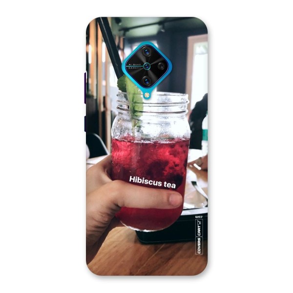 Hibiscus Tea Back Case for Vivo S1 Pro