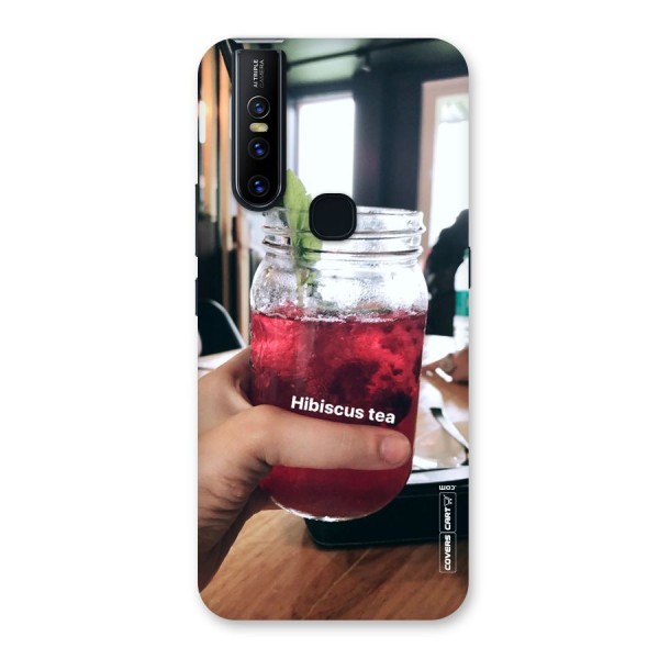 Hibiscus Tea Back Case for Vivo V15