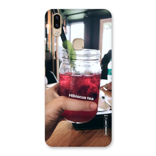 Hibiscus Tea Back Case for Vivo V9