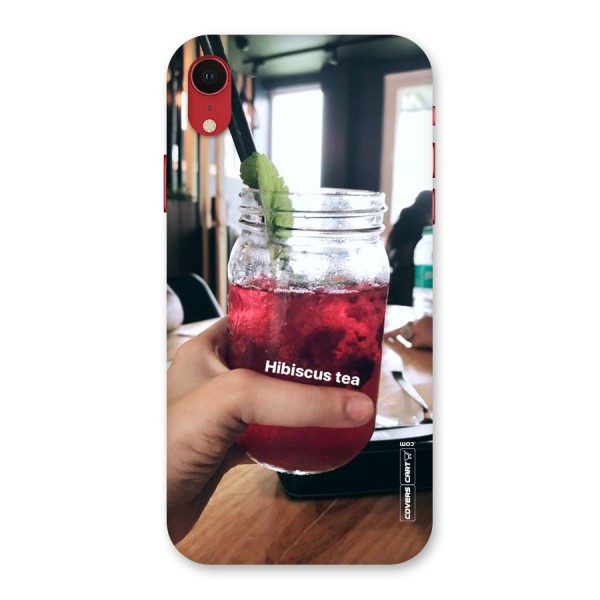 Hibiscus Tea Back Case for iPhone XR