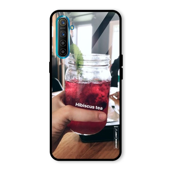 Hibiscus Tea Glass Back Case for Realme XT