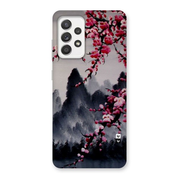 Hills And Blossoms Back Case for Galaxy A52