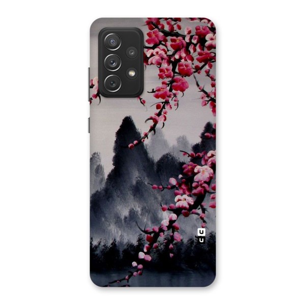 Hills And Blossoms Back Case for Galaxy A72