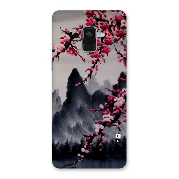 Hills And Blossoms Back Case for Galaxy A8 Plus