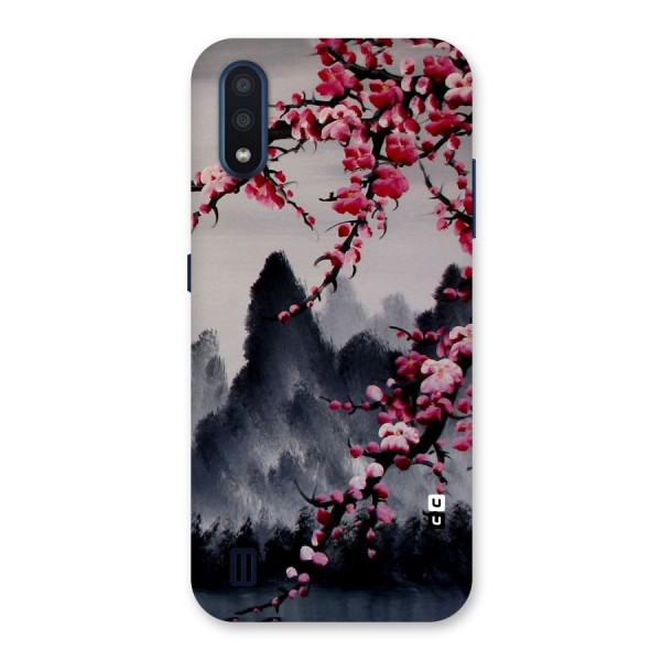 Hills And Blossoms Back Case for Galaxy M01