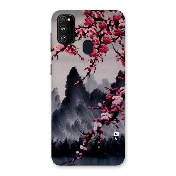 Hills And Blossoms Back Case for Galaxy M21