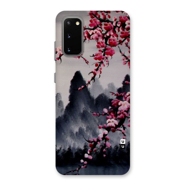 Hills And Blossoms Back Case for Galaxy S20