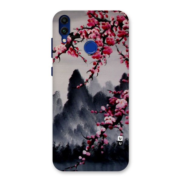 Hills And Blossoms Back Case for Honor 8C