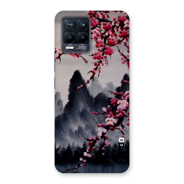 Hills And Blossoms Back Case for Realme 8 Pro