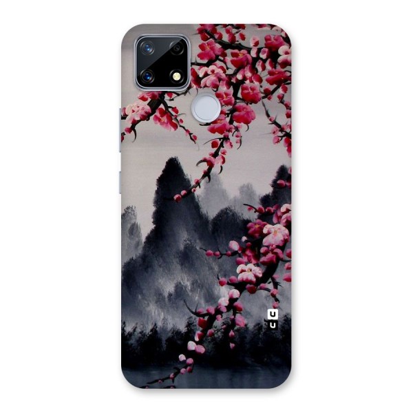 Hills And Blossoms Back Case for Realme Narzo 20