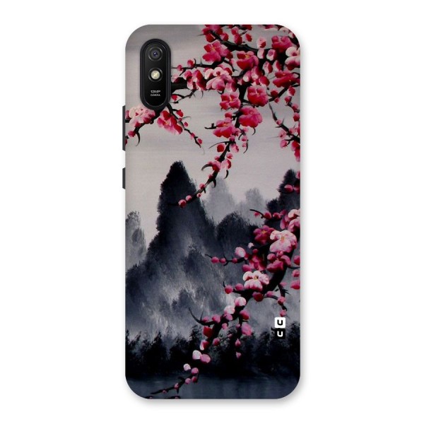 Hills And Blossoms Back Case for Redmi 9i