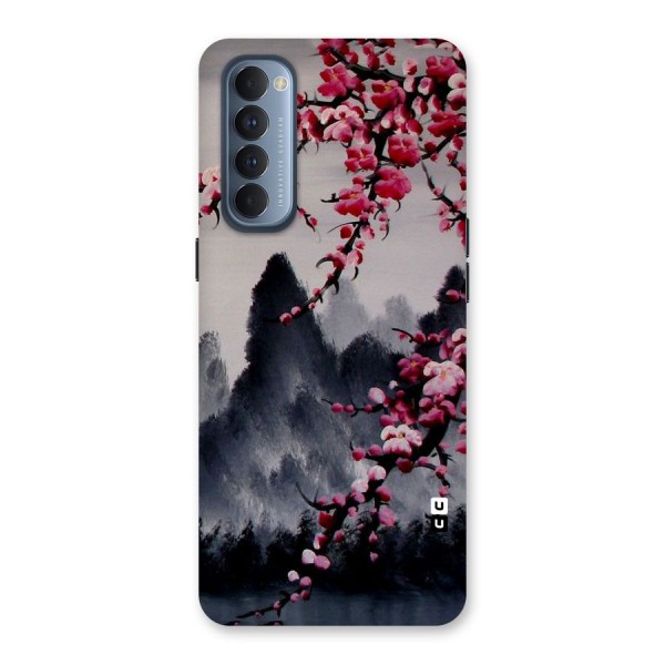 Hills And Blossoms Back Case for Reno4 Pro