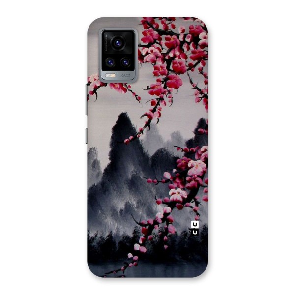 Hills And Blossoms Back Case for Vivo V20