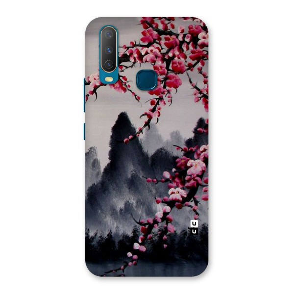 Hills And Blossoms Back Case for Vivo Y12