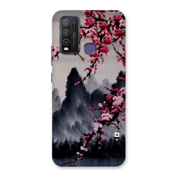 Hills And Blossoms Back Case for Vivo Y30