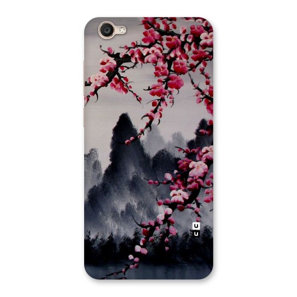 Hills And Blossoms Back Case for Vivo Y55s