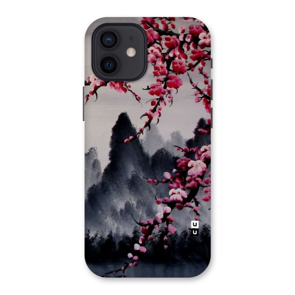 Hills And Blossoms Back Case for iPhone 12