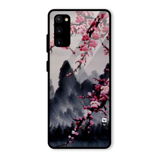 Hills And Blossoms Glass Back Case for Galaxy S20 FE 5G