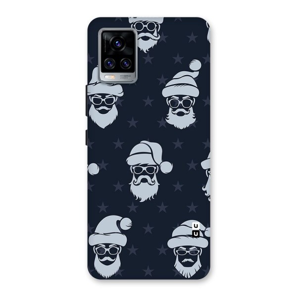 Hipster Santa Back Case for Vivo V20 Pro