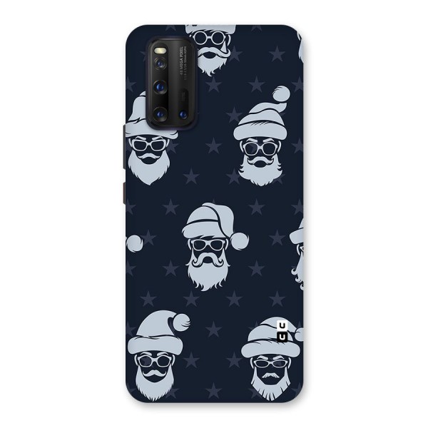 Hipster Santa Back Case for Vivo iQOO 3