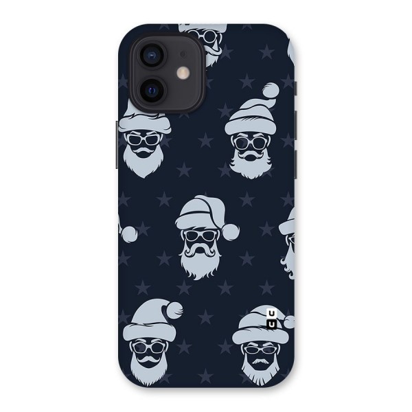 Hipster Santa Back Case for iPhone 12