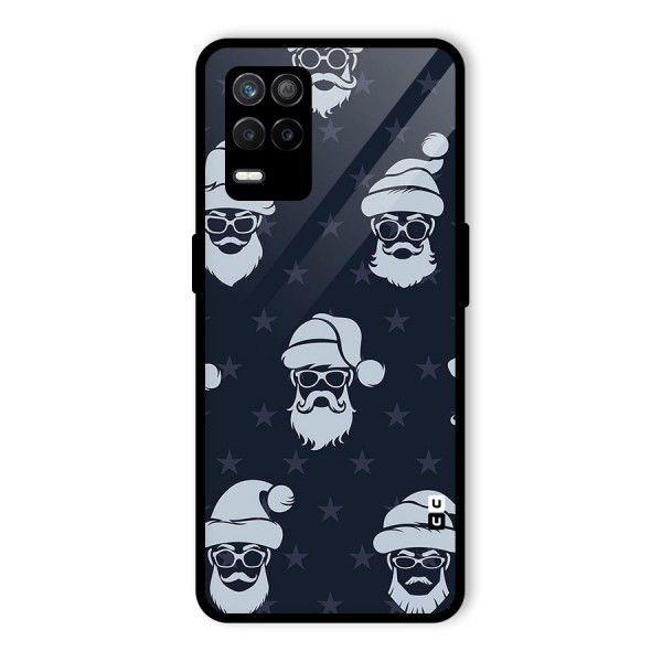 Hipster Santa Glass Back Case for Realme 9 5G