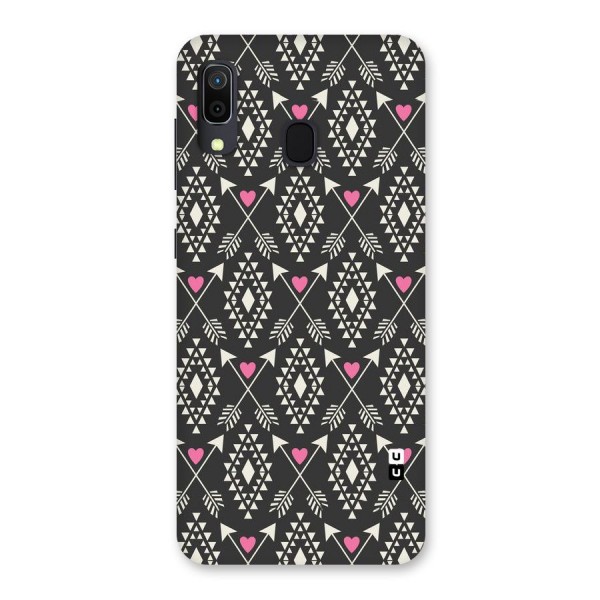 Hit Arrow Love Back Case for Galaxy A20