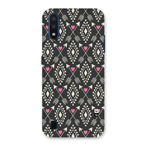 Hit Arrow Love Back Case for Galaxy M01