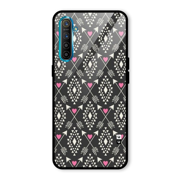 Hit Arrow Love Glass Back Case for Realme XT