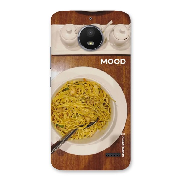 Hogging Mood Back Case for Moto E4