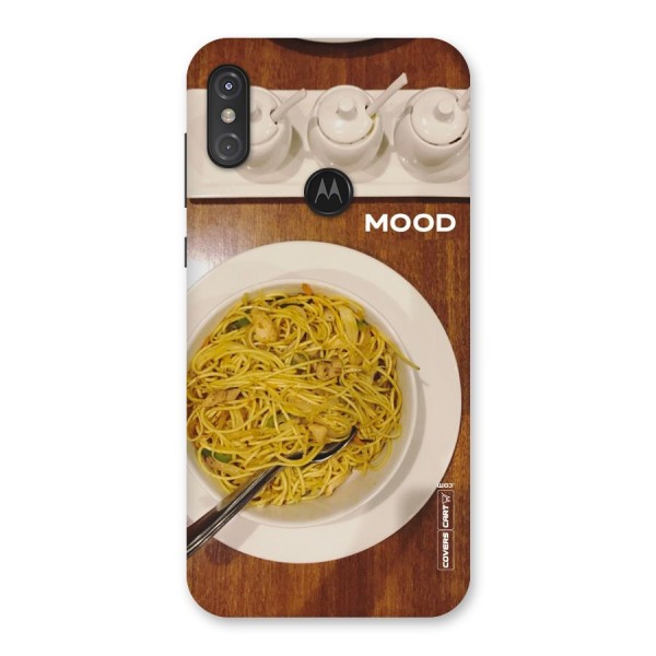 Hogging Mood Back Case for Motorola One Power