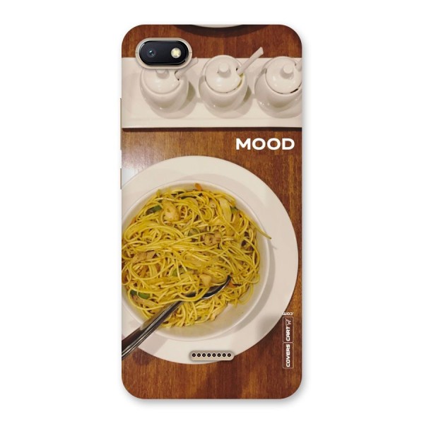 Hogging Mood Back Case for Redmi 6A